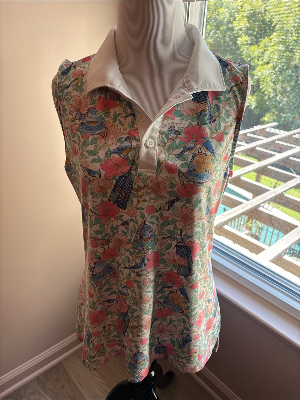 SMITH & QUINN Club Magnolia Masters Polo Size Medium